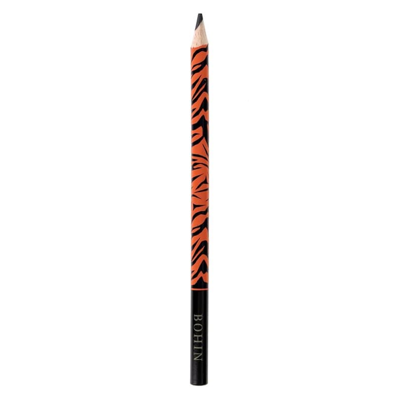 BOHIN France - BOHIN France Safari Collection Tigre Imprimer (Noir) Tissu Marquage Craie Crayon - 1 Pièce