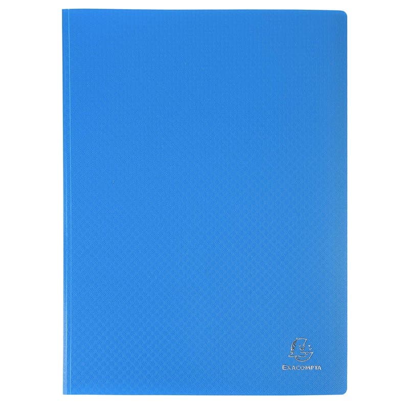 Exacompta - Réf. 8862E - Carton de 8 Protège-documents OPAK - 60 pochettes cristal lisse - 120 vues - pour format A4 - dimension