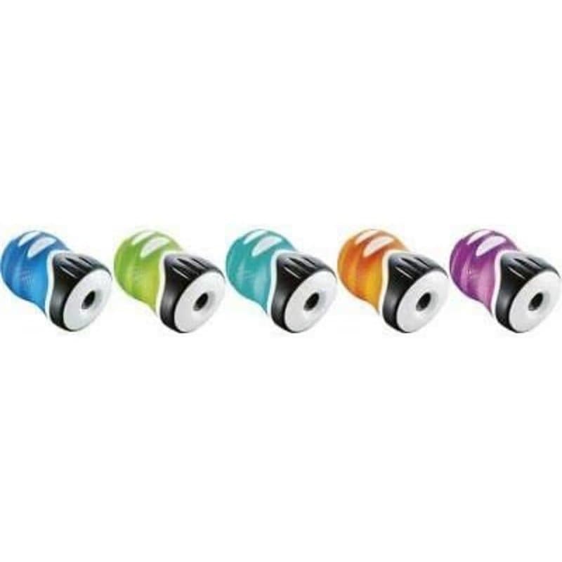 Maped - Taille-crayon Clean Grip avec rabat à fermeture automatique - pour crayons fins, 1 pièce, couleurs assorties (choisi au