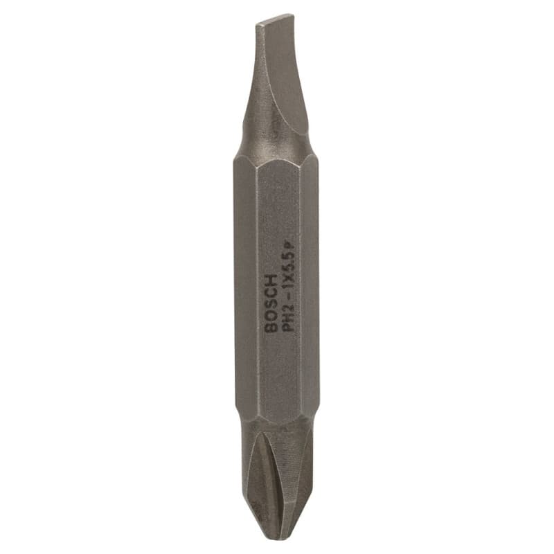 Bosch Accessories 2607001738 Embout de tournevis double s 1,0x5,5; ph2; 45 mm, Gris