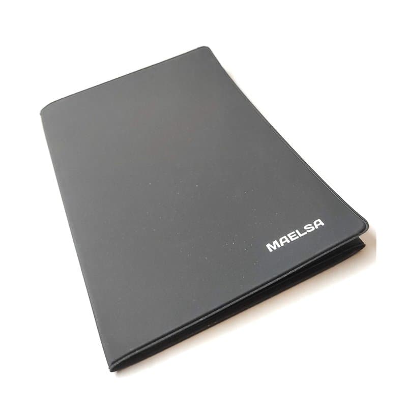 Maelsa Etui PVC Porte Carte Grise 26,5x13,3 cm - pour Carte Grise Européenne 25,4x12,5cm déplié - pour Homme ou Femme - Voiture,