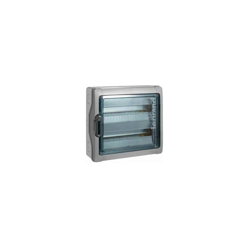601986 Legrand Coffret Plexo3 étanche Ip65-2 Rangées 18 Modules - Embouts à Perforation Directe Non Montés