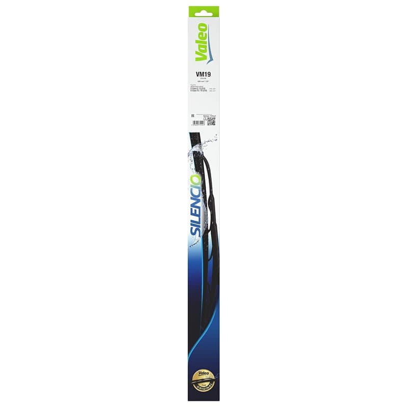 VALEO Silencio Balai d'Essuie-glace - VM19 - Balai d'Essuie-glace Conventionnel 630 mm Durable et Résistant Toutes Saisons - Ava