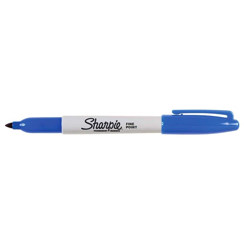 SHARPIE 45510 Marqueur Permanent 08 Pointe Ogive Fine 0,9mm Rouge