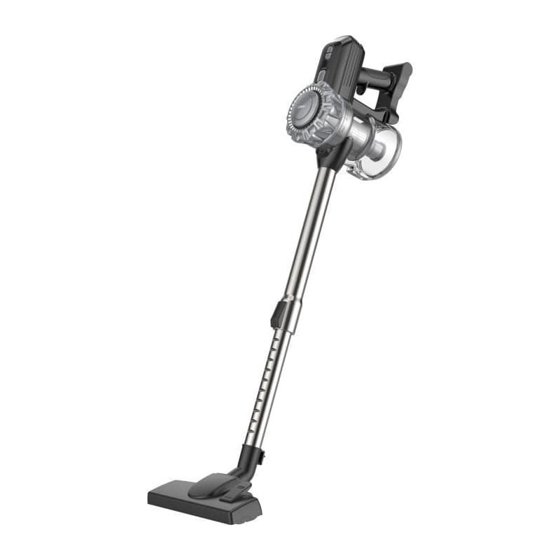 Aspirateur Balai sans fil - LIVOO DOH141 - 150 W - 10 KPa - 76 dB - Cyclonique - 2 vitesses - 0,55 L - Gris