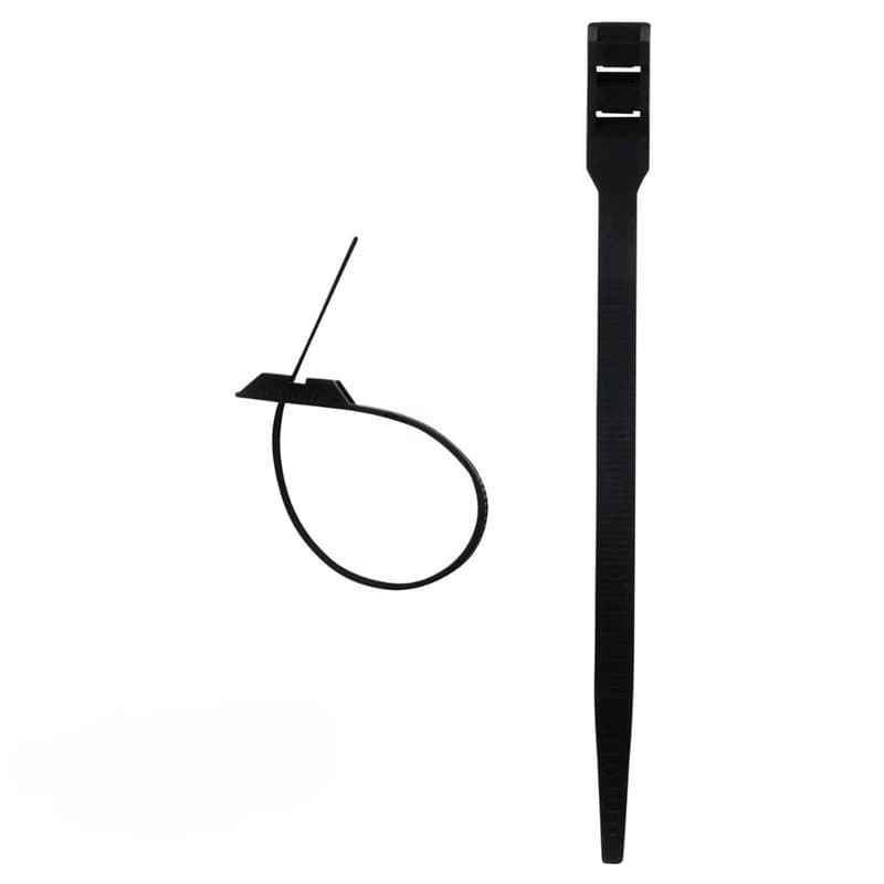 Zenitech - Colliers de Câblage 6 x 175mm - Lot de 100 - Idéal pour Lier et Serrer les Câbles Électriques - Ergonomique - Petits