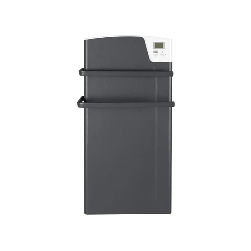 Sèche-serviette électrique Majorque soufflant 1400w gris ardoise