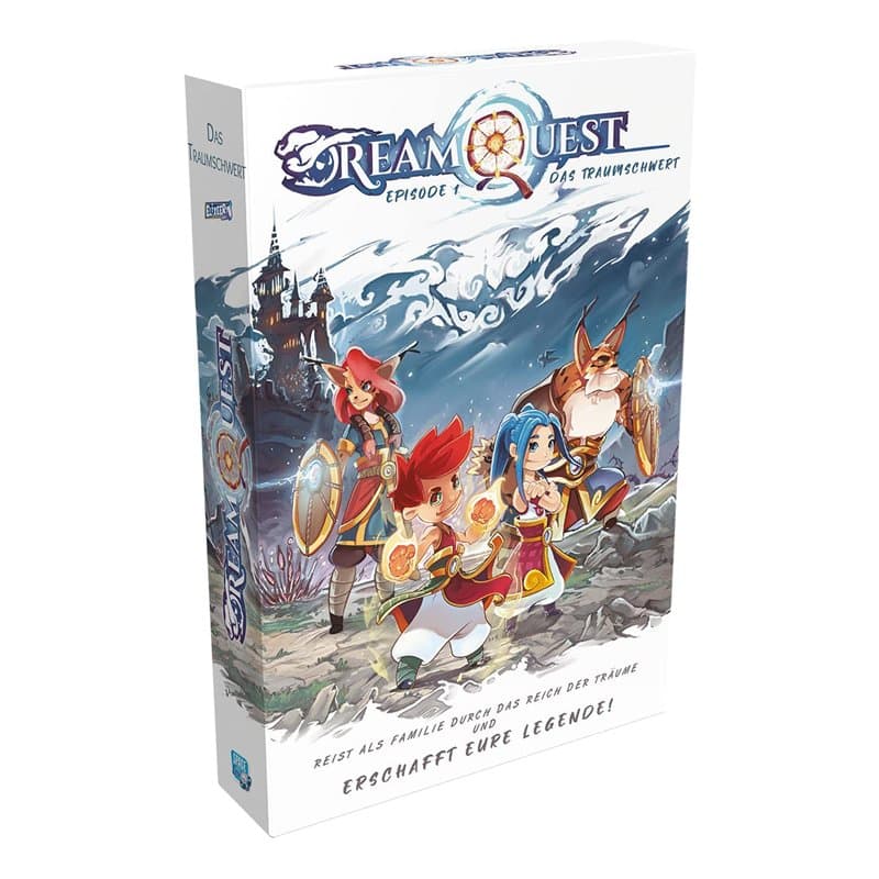 Asmodee Space Cow, DreamQuest - Jeu Enfant Storytelling - 2 Joueurs - À partir de 6 Ans - 30 Minutes - Allemand