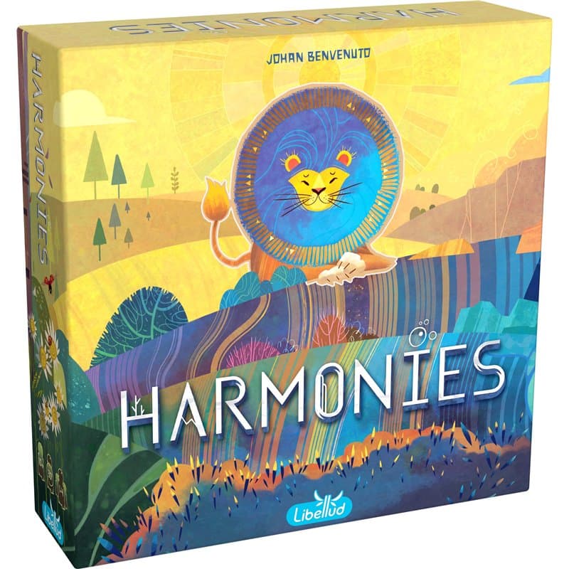 Harmonies Jeu de société - Créez des paysages Oneiric ! Jeu stratégique et poétique, jeu familial amusant pour enfants et adulte