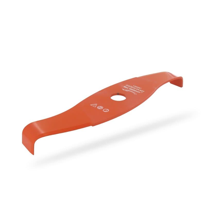 GREENSTAR - Lame 2 Dents Profil Courbe - Spéciale Ronces - Adaptable Pour Débroussailleuse - Réduction Du Bruit - Coupe De 280 m