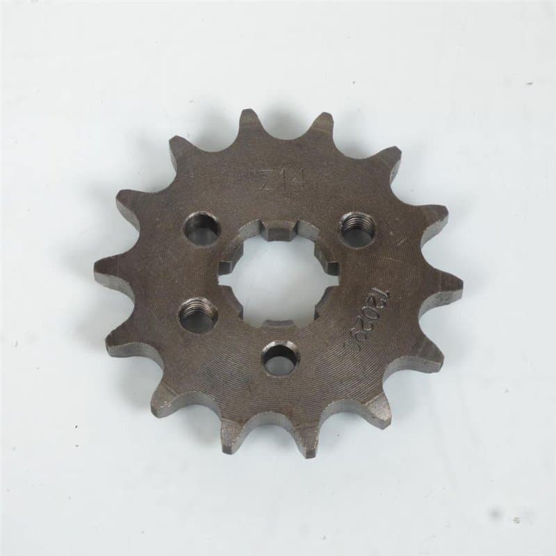 Pignon de sortie de boite Sifam pour Moto Kawasaki 125 KMX 1986 à 1998 14 dents pas 428 Neuf