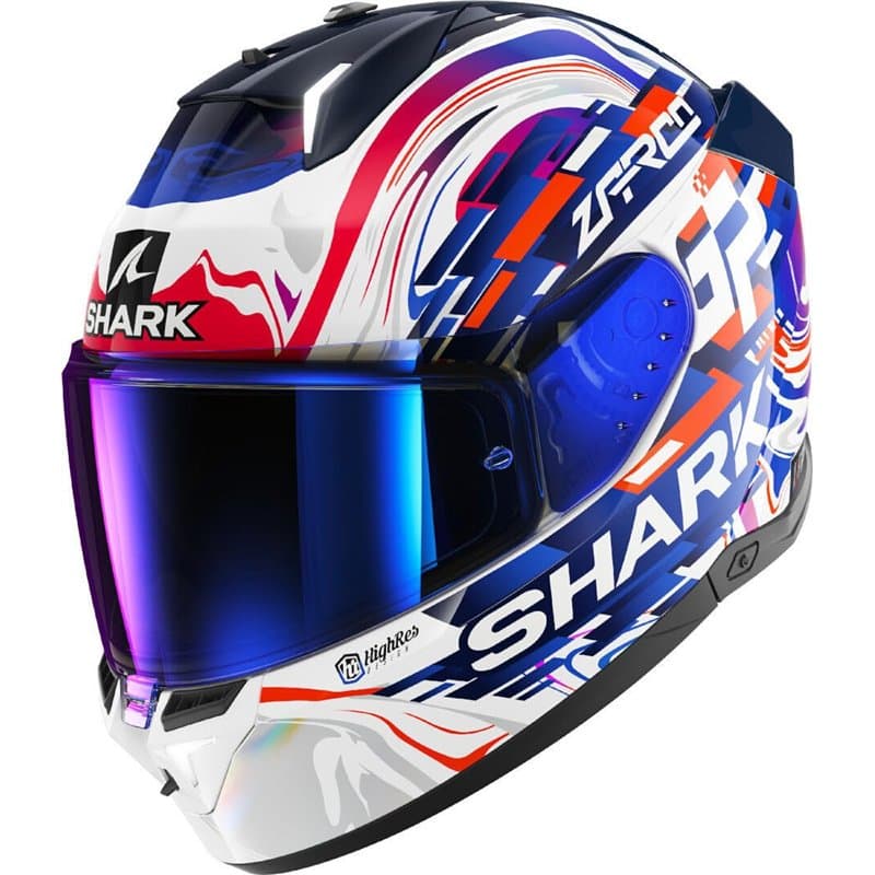 SHARK, Casque Moto Intégral SKWAL i3 ZARCO GP DE France WVB, S