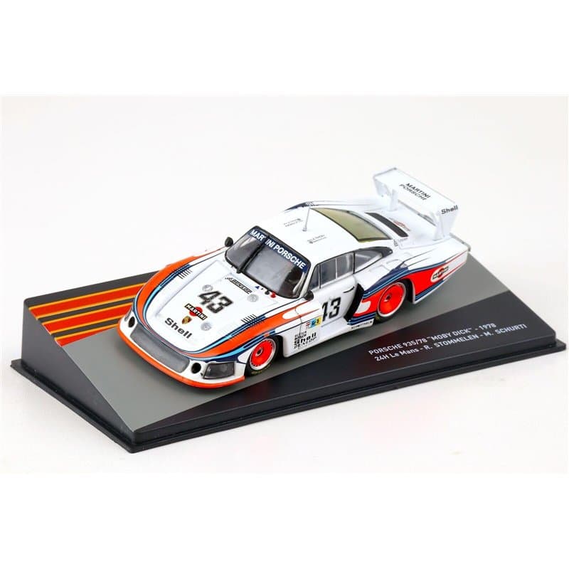 OPO 10 - Voiture Miniature 1:43 Compatible avec Porsche 935/78 "Moby Dick 24h Le Mans 1978 - PRC01