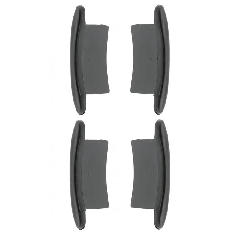 cyclingcolors 4x Embout guidage de lame de volet roulant en PVC noir Coulisse Maintien Treuil Fenêtre Store Ouverture Fermeture