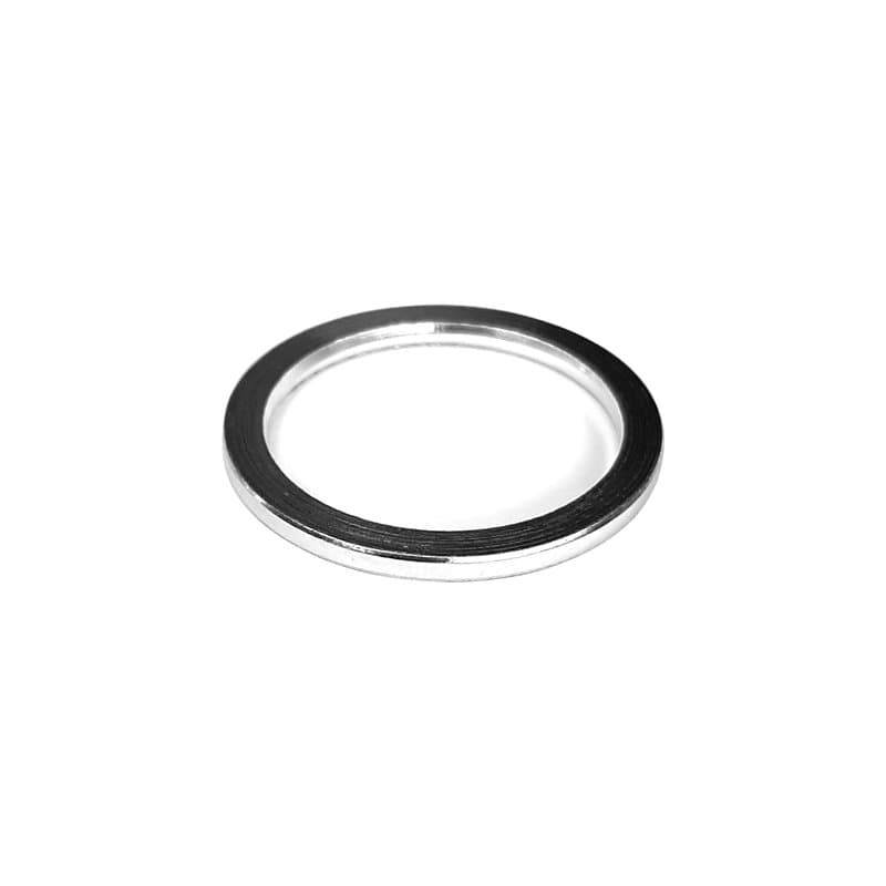 cyclingcolors Entretoise Potence Ahead Direction vélo Cycle réglage Position Poste Pilotage Ville Route VTT Aluminium Argent, 1"