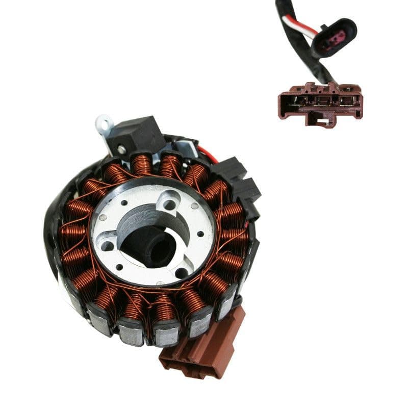 cyclingcolors stator allumage moteur moto scooter mobylette compatible avec maxiscooter piaggio 125 250 mp3 beverly x7 vespa gts