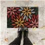 AZ FLAG - Fanion Espagne Pour Décoration Voiture Avec Cordelettes - Mini Drapeau Espagnol - 13x10 cm