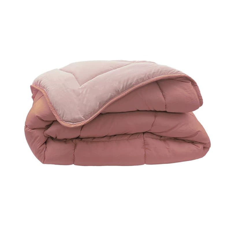 Mon PTIT Dodo Couette Bicolore - 100 x 140 cm Blush/Ash Roses, Bébé