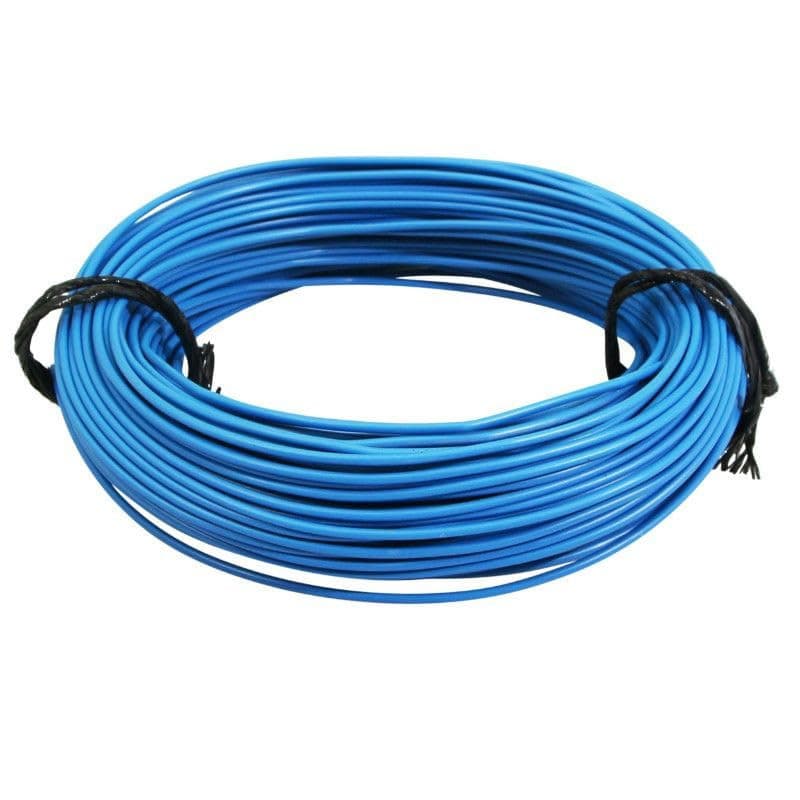 cyclingcolors Rouleau de 5 mètres fil électrique 0,5mm² cuivre bleu câble souple faisceau