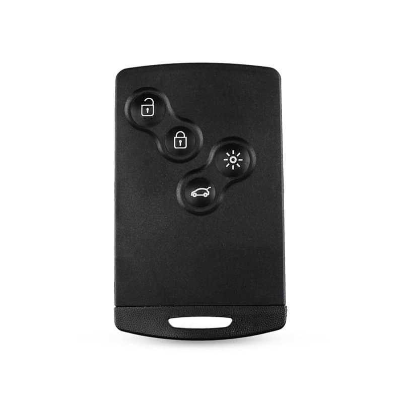 ENERGY01 4 Boutons Coque Carte a Puce Compatible Renault Captur - Clio 4 - Koleos - Laguna 3 - Megane 3 - Scenic 3 - kit Protect