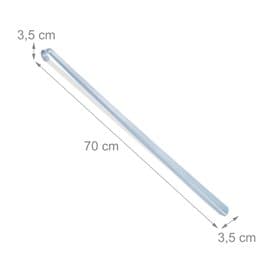 TarosTrade 244-0651-N-82607 Bras Et Balais Essuie-Glace Arrière 390 Mm Pour Les Années 2008-2010