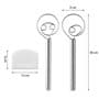 Taros Trade 342468 Clignotant de rétroviseur gauche, blanc
