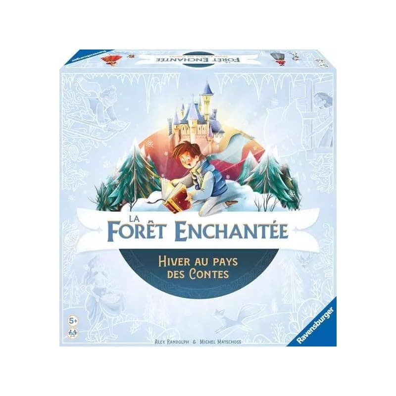 Ravensburger – La Forêt Enchantée - Hiver aux Pays des Contes - Jeu de société en Famille - Enfant et Parents - de 2 à 4 Joueurs