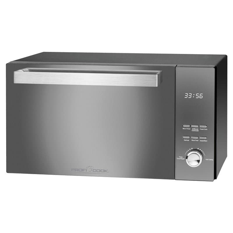 ProfiCook PC-MWG 1204 Four à micro-ondes avec gril, espace de cuisson 23 litres, puissance micro-ondes 800 watts, puissance gril