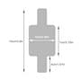 PROXXON 2229815 - Esmerilador angular a batería lhw/a+li/a+lg/a