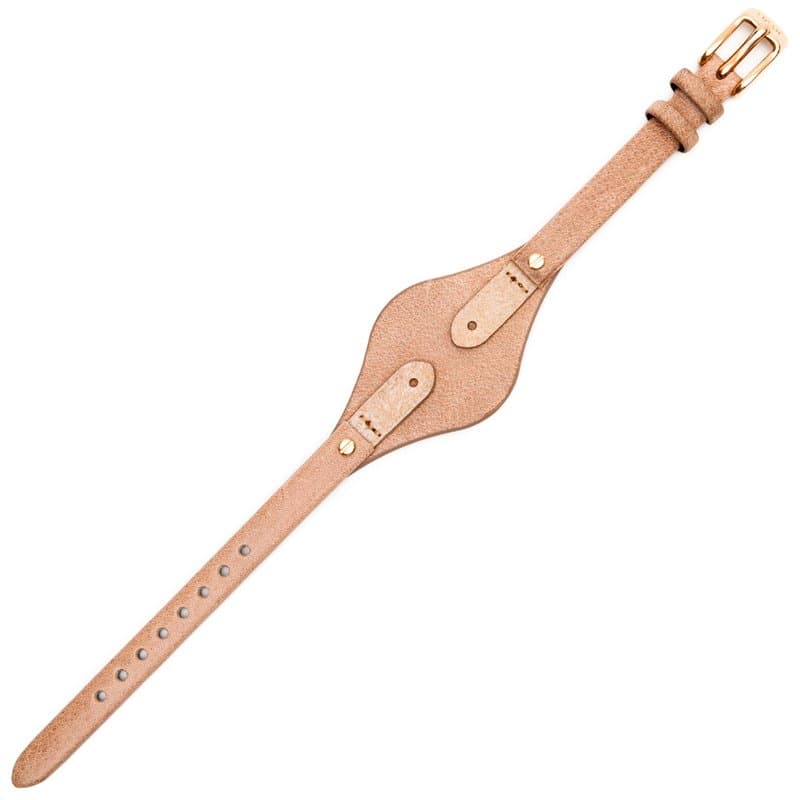 Fossil Bracelet de montre 08 mm cuir beige - ES-3151 | LB-ES3151, Sangles