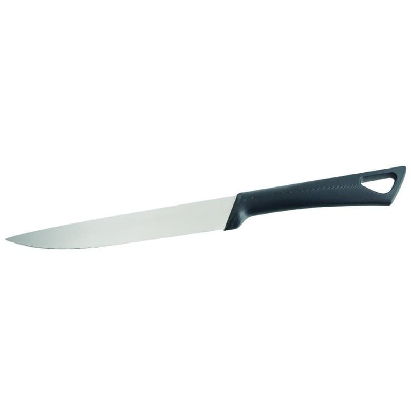 Fackelmann 41755 Nirosta Style Couteau de Cuisine Acier Inoxydable/PP Noir/Argent 33 cm