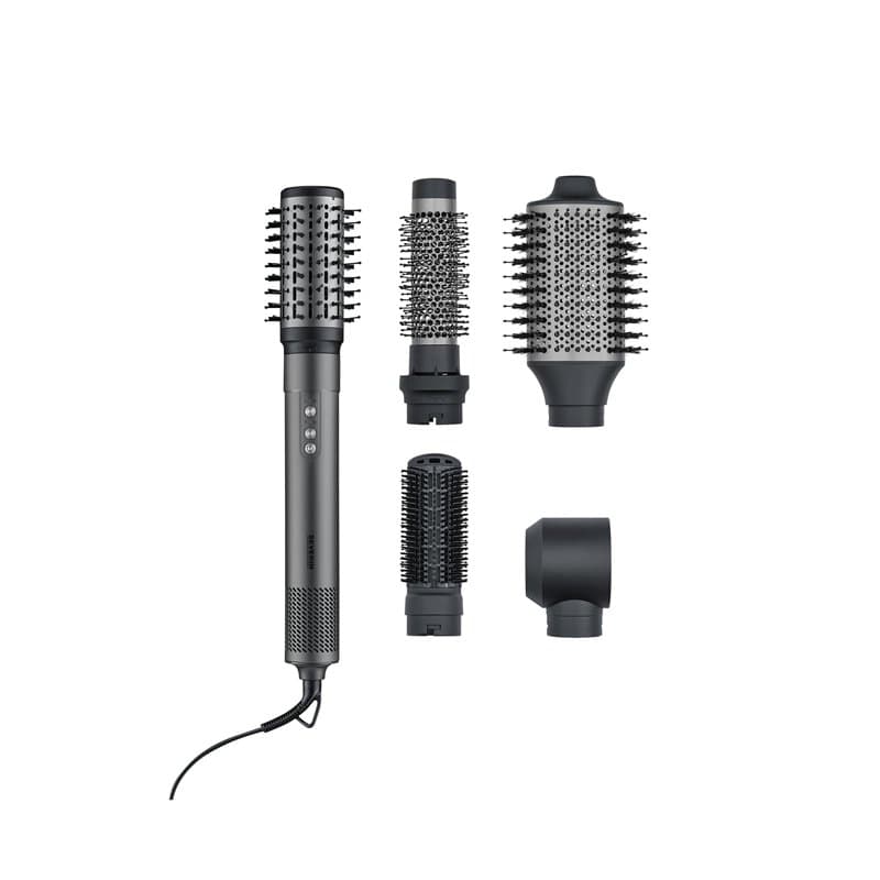 SEVERIN Brosse soufflante Multi Style 5 en 1, Brosse électrique avec 5 accessoires inclus, Sèche-cheveux, 2 brosses rondes, bros
