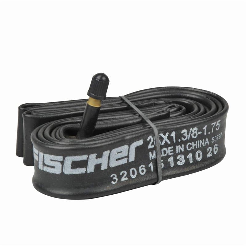 Fischer Fahrrad 85098 Chambre à air 28 Pouces Valve Auto (AV), Noir