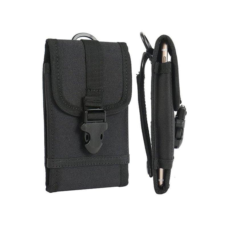 K-S-Trade Sac Ceinture pour Caterpillar Cat S41 Compatible avec Caterpillar Cat S41 Pouchette Ceinture Étui Protection Sac Poche