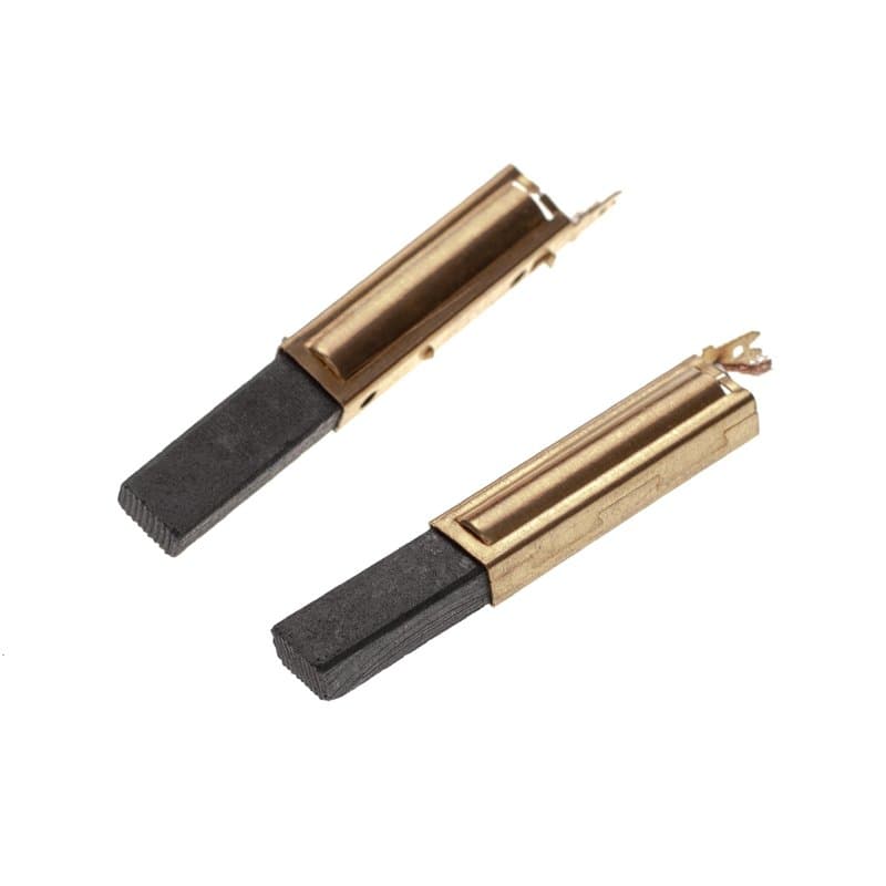 vhbw 2x Balais de charbon pour moteur électrique 6,3 x 11 x 28mm compatible avec Nilfisk Alto Attix 7 (modèle jusqu'à 2007) aspi