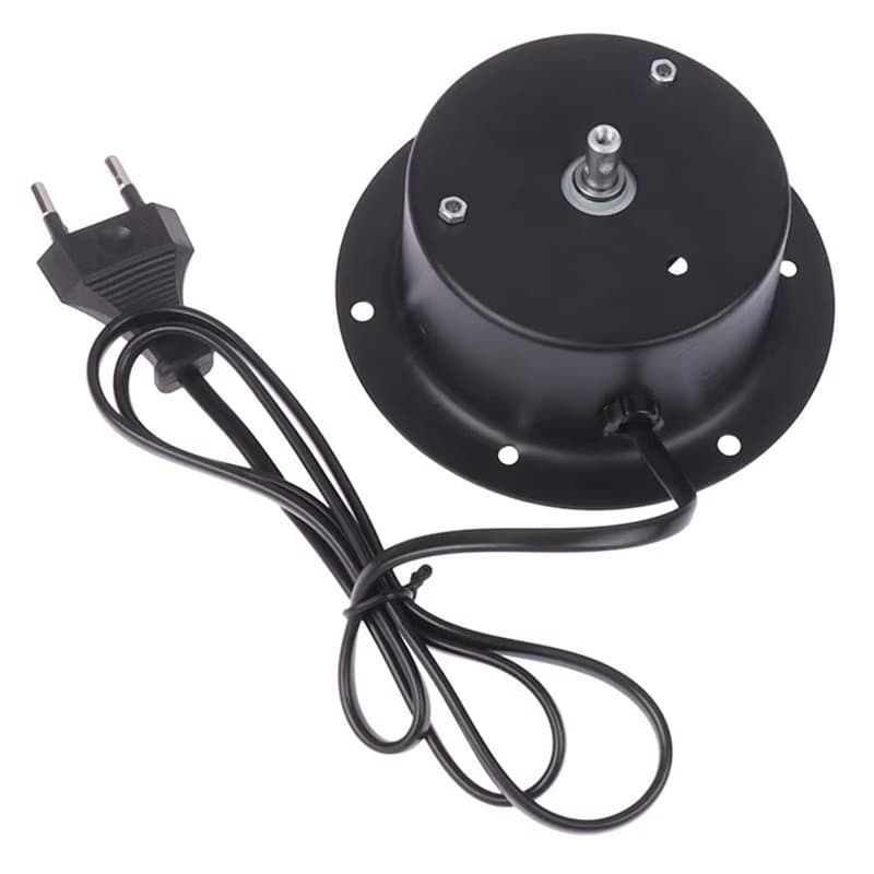 Comphic Moteur Rotatif 1,5 Tr/Min avec Prise pour Suspendre un Miroir en Verre, une Boule Disco, un DJ, un KTV, une Fête, une Lu