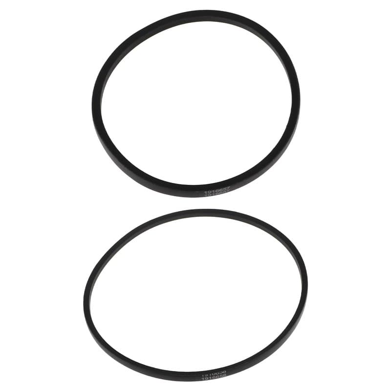 LT Easiyl 2 Courroies de Transmission Avant Et Arrière 1/2" X 25,5" 3/8" X 29" Compatible avec Troy-Bilt 1916657 Les Motoculteur