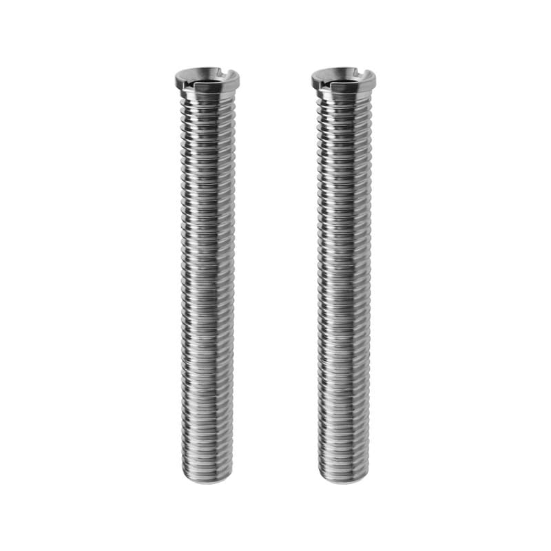 SG Store 2pcs Vis de Panier d'évier de Cuisine 90mm Lavabo Étendu Boulon Vis M12 Vrépine Bouchon Vis Vier Fixation Accessoires p