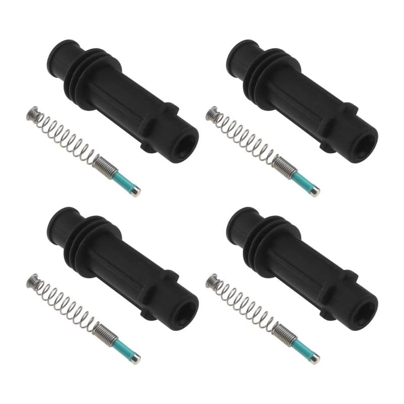 SG Store 4pcs Bobine d'allumage en Caoutchouc Kit de Réparation Manchon Couvercle de Bobine Module d'allumage à Ressort Pack de