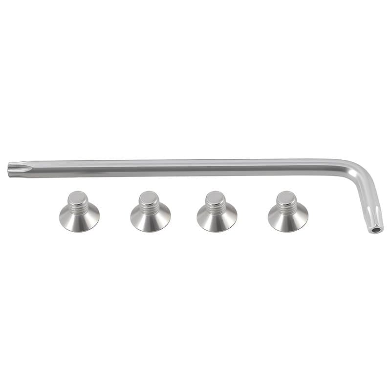 SG Store Lot de 4pcs Vis pour Lame de Broyeur M8 x 12 Mm avec Clé Torx 503616 517828 325967 Compatible avec Alko