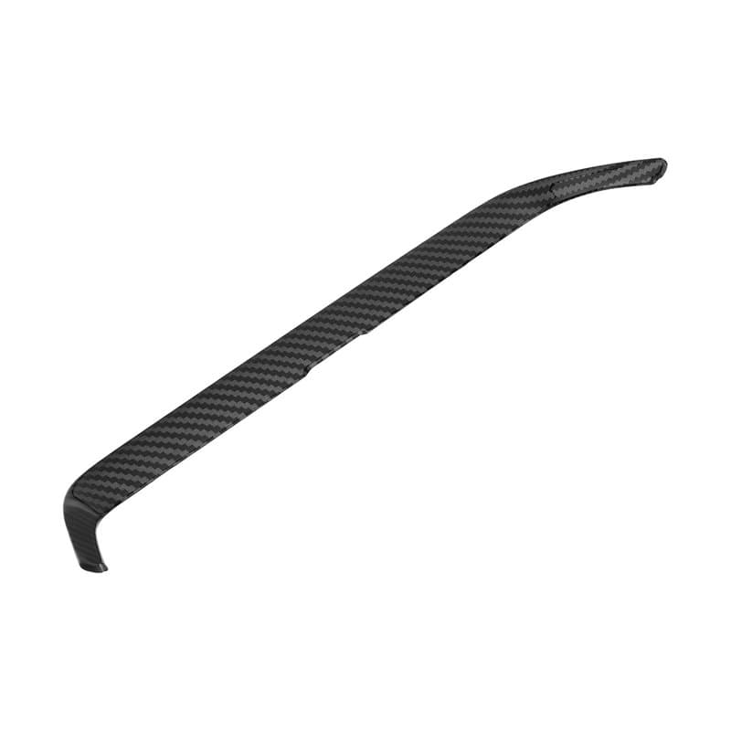 Briny River Garniture de grille d'aération centrale en fibre de carbone compatible avec Toyota Corolla 2019-2025