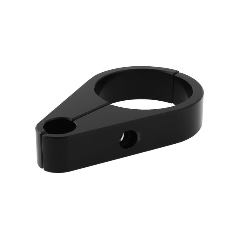 Briny River Collier de Serrage pour Câble d'embrayage de Guidon 32 Mm (1-1/4") Compatible avec Har-Ley Les Motos Noir