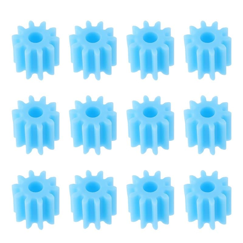 Briny River Lot de 100 Engrenages de Moteur en Plastique à 10 Dents 6 X 4,8 Mm 102 A Module 0,5 pour Modèle de Télécommande