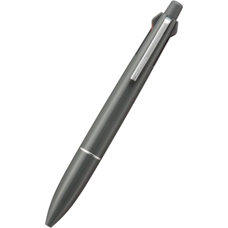 Mitsubishi Pencil MSXE5LS05G.23 Stylo multifonction Jet Stream Light Touch Ink 4&1 0,5 Gris brillant
