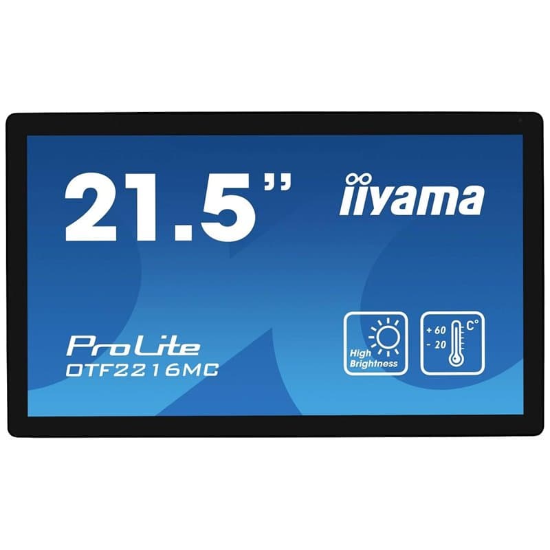 IIYAMA TFT OTF2216MC 54.6 TOUCH 21.5/1920x1080/DP/HDMI/VGA/Outdoor