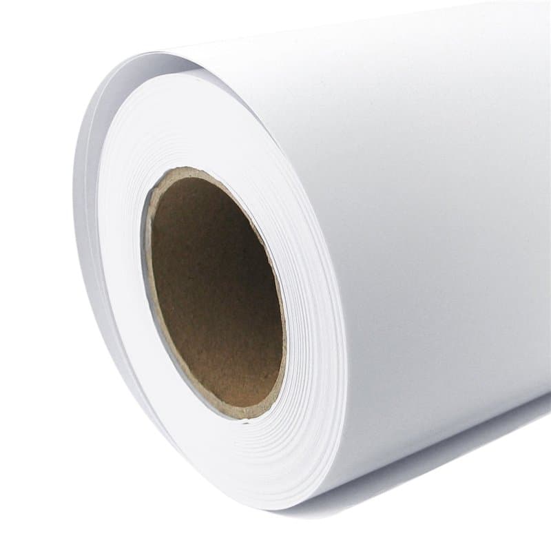 Rouleau de papier pour traceur mat 128 g/m² 61 cm x 30 m A1 A2 pour traceur à jet d'encre universel imperméable à l'eau Convient