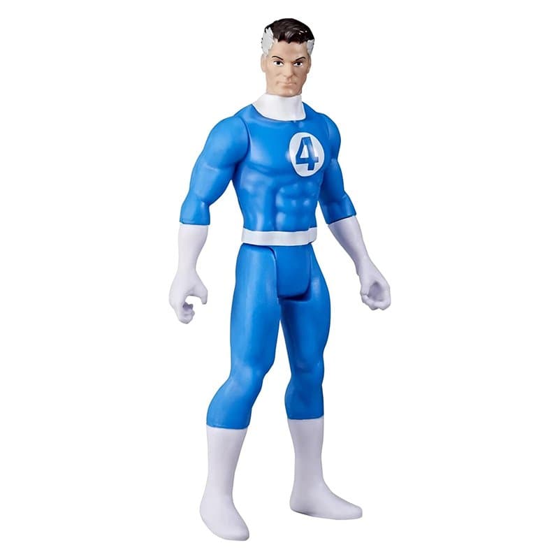 Marvel Hasbro Legends Series Retro 375 Collection, Figurine Mr. Fantastic de 9,5 cm F3811 Multicolore