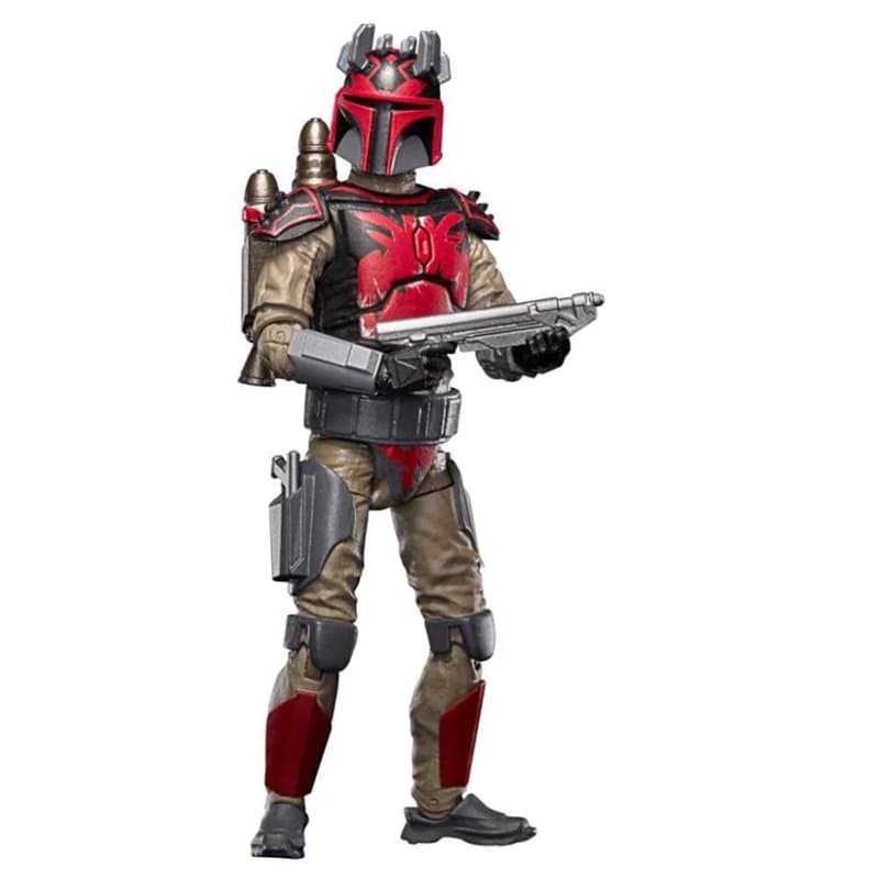 Star Wars Hasbro The Vintage Collection, Figurine Mandalorian Super Commando Captain, The Clone de 9,5 cm, dès 4 Ans F5629 Multi