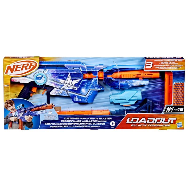 Nerf Loadout Galactic Commander, Blaster et 48 fléchettes N1