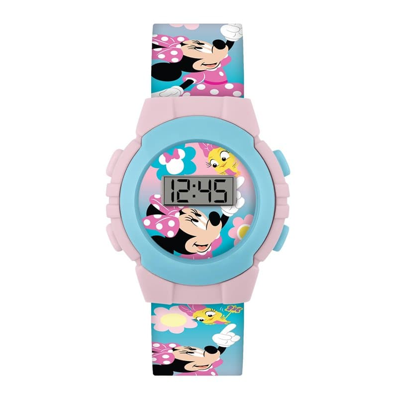 Minnie Disney MN4443 Montre numérique multicolore, Multicolore, Sangle